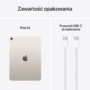 Apple iPad Air 11 cali z czipem M3: stworzony dla Apple Intelligence, 128 GB, przednia kamera 12 MP/tylny aparat 12 MP, Wi‑Fi 6E, bateria na cały dzień – gwiezdna szarość