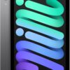 Apple iPad mini (A17 Pro): Wyświetlacz Liquid Retina 8,3 cala, 128 GB, Wi‑Fi 6E, przedni aparat 12 MP/tylny aparat 12 MP, Touch ID, bateria na cały dzień – fioletowy