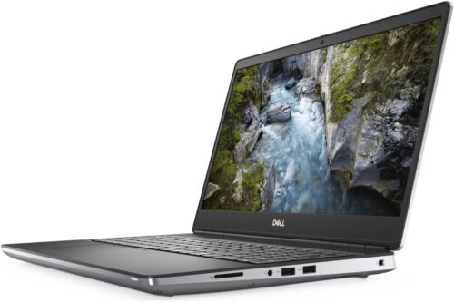 Dell Precision 7550 – widok frontowy w kolorze Titan Gray